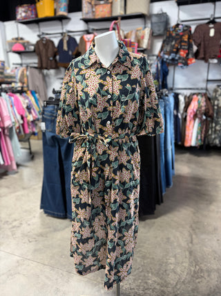 Wildflower Button Down Dress
