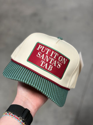 Put It On Santa's Tab Cap