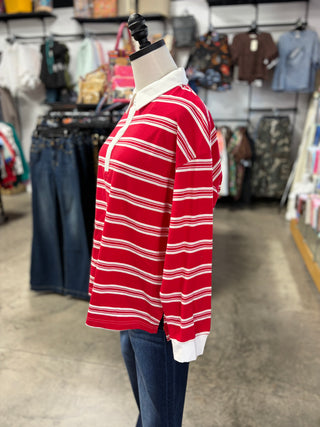 Oversized Rugby Pullover