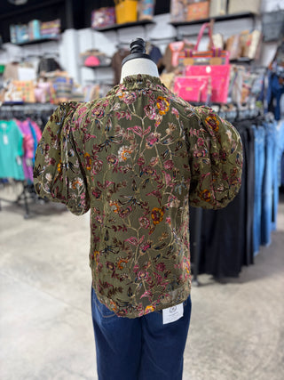 Velvet Bloom Top