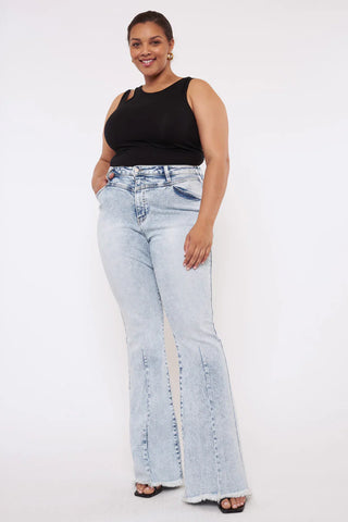 Cayla High Rise Flare Jean