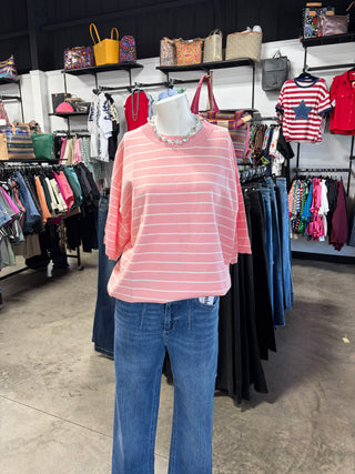 See You Later Oversized Knit Tee