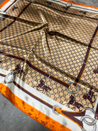 At The Races Silk Scarf