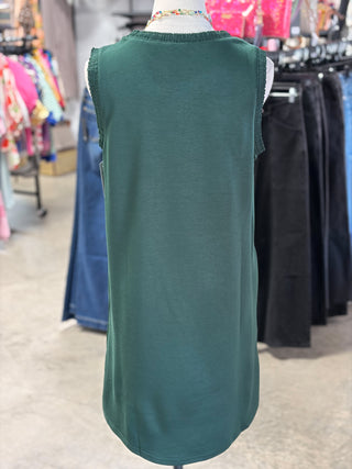 Ruffled Tank Dress