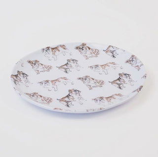 Bulldog Love Plate