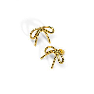 Small Bow Stud Earring