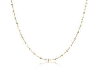 15” Simplicity Choker Classic 2mm Gold