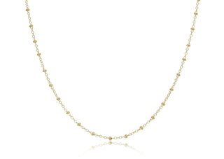 15” Choker Simplicity Chain Gold - 2mm
