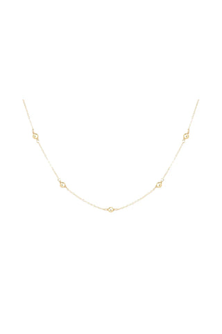 17” Choker Simplicity Chain Gold 4mm