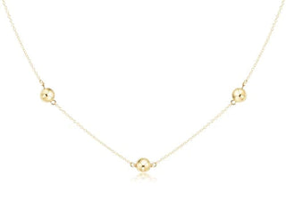 17” Choker Simplicity Chain 6mm Gold