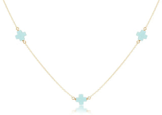 Choker Simplicity Chain Signature Cross Turquoise