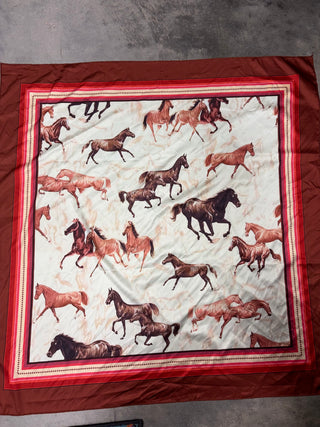 Wild horse scarf