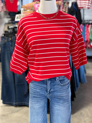 See You Later Oversized Knit Tee