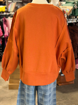 Pumpkin Pullover Sweater