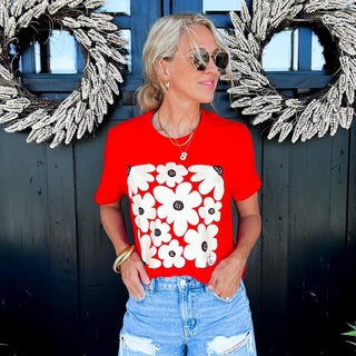 Boho Poppy Tee