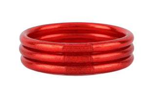 Budhagirl All Weather Bangles Crimson