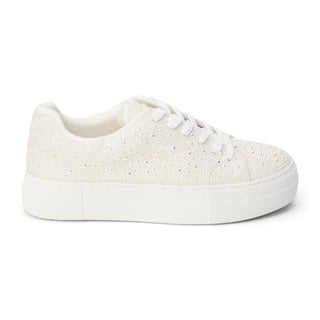 Julia White Pearl Sneakers