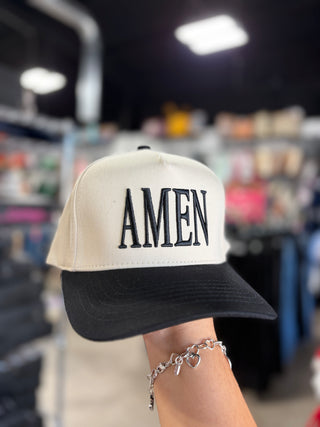 Amen Canvas Cap