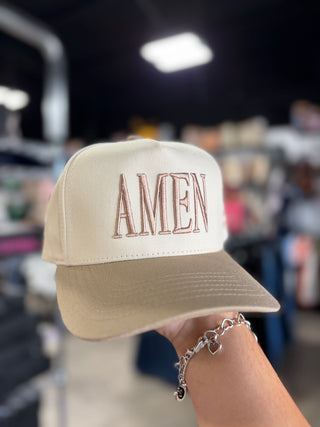 Amen Canvas Cap