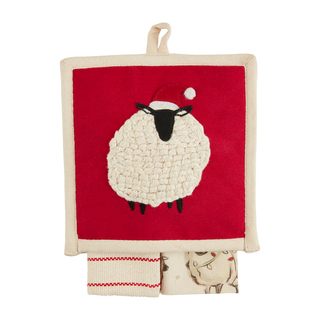 Sheep Xmas Animal Potholder