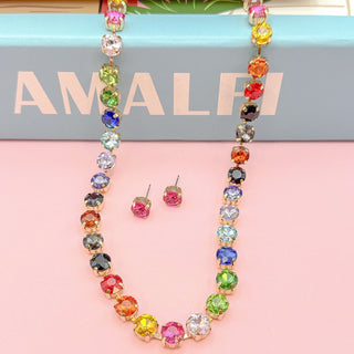 Disco Skittles Necklace