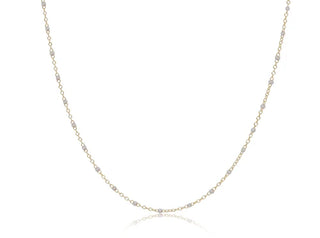Simplicity Chain Gold 2mm Pearl