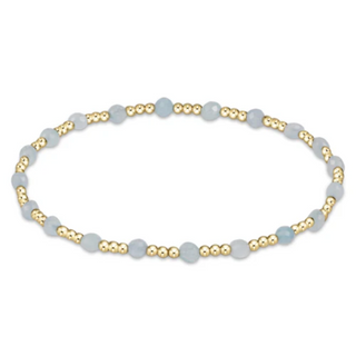 Extends Gemstone Gold Serenity 3mm Bracelet