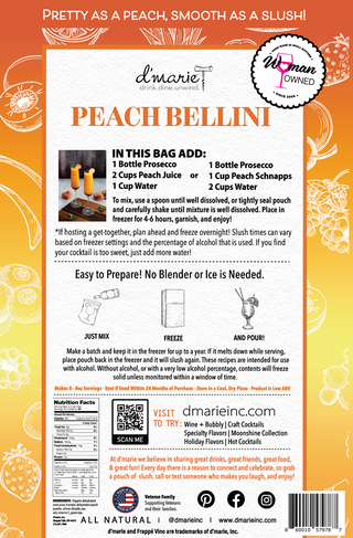 Peach Bellini 10oz