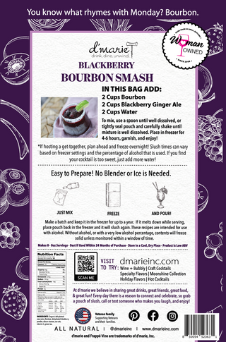 Blackberry Bourbonn Smash 10oz