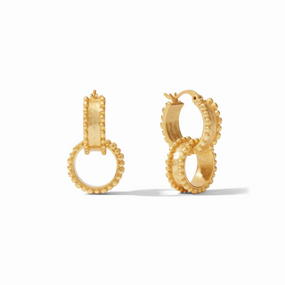 Marbella 2 in 1 Earrings Gold
