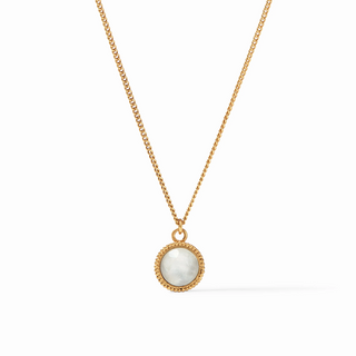 Fleur-de-Lis Solitaire Necklace