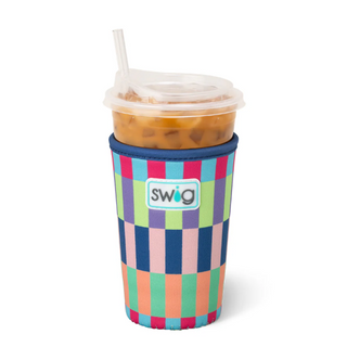 Bright Striped Iced Cup Coolie