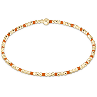 Gameday Hope Sincerity Pattern 2mm Bead Bracelet