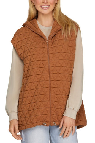 Paula’s Hooded Quilted Vest