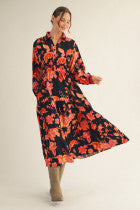 Raven’s Floral Print Dress