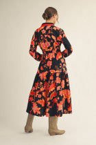 Raven’s Floral Print Dress