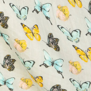 Milk Barn Bamboo Swaddle Butterfly