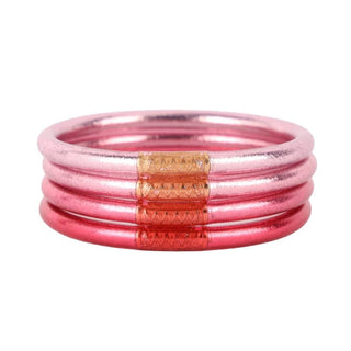 Budhagirl All Weather Bangles Carousel Pink