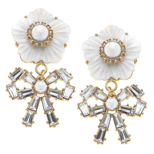 MelodyPave and Pearl Earrings