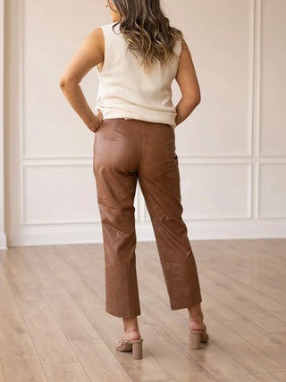 Edgy Straight Leg Pants