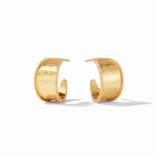 Savoy Hoop- Gold- XS