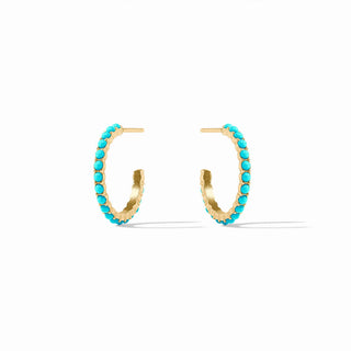 Juliet Hoop- Turquoise