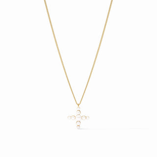 Gumdrop Cross Delicate Necklace