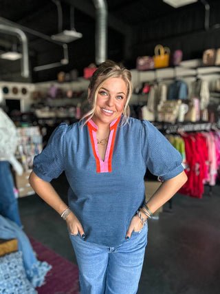 Kati Textured Blouse