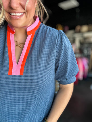 Kati Textured Blouse