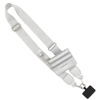 Clip & Go Phone Lanyard with Pouch - Neutral Collection