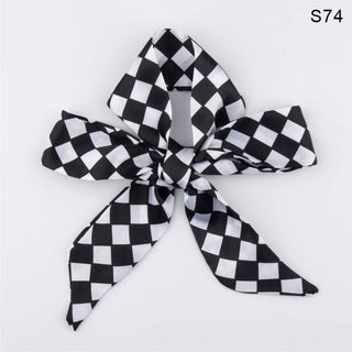 Abstract Skinny Scarf