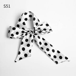 Abstract Skinny Scarf