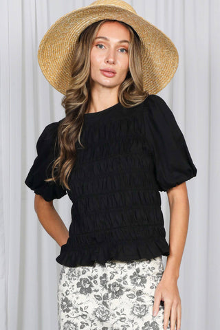 Aspen's Smocked Top
