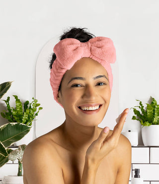 Bow Ultra Plush Spa Headband